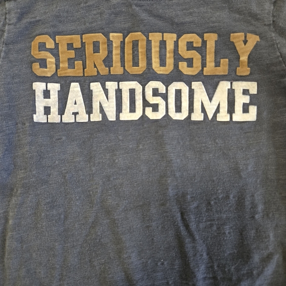 Carter's Other - Carter's 18 Month Grey Long Sleeve Tee - Seriously Handsome EUC